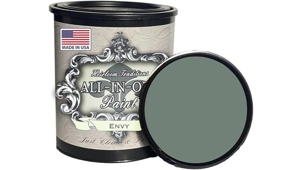 slate green paint quart