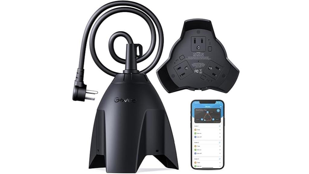 smart outdoor plug convenience