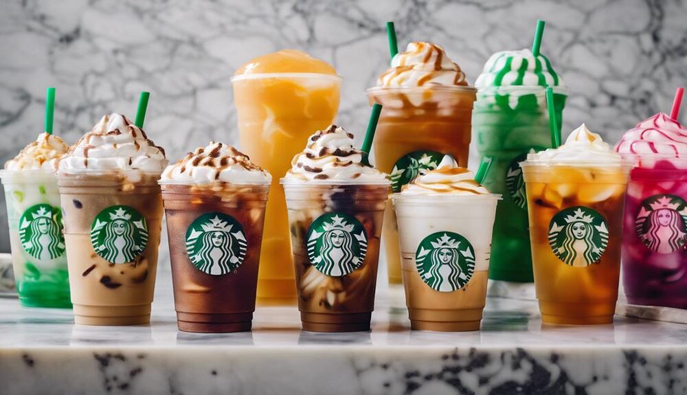 starbucks drink recommendations list