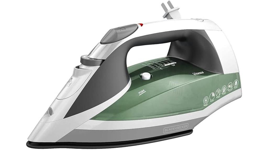 steam iron by black decker