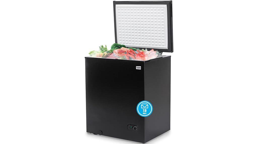 tabu deep freezer features