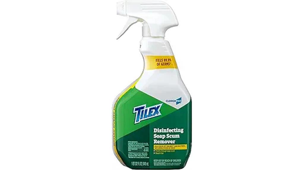 tilex disinfecting soap scum