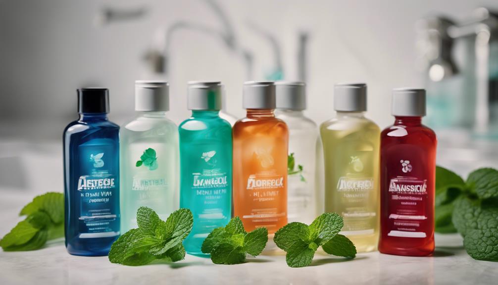 top mouthwash brands listed