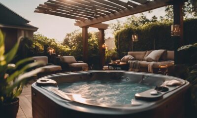 transform backyard with hot tubs