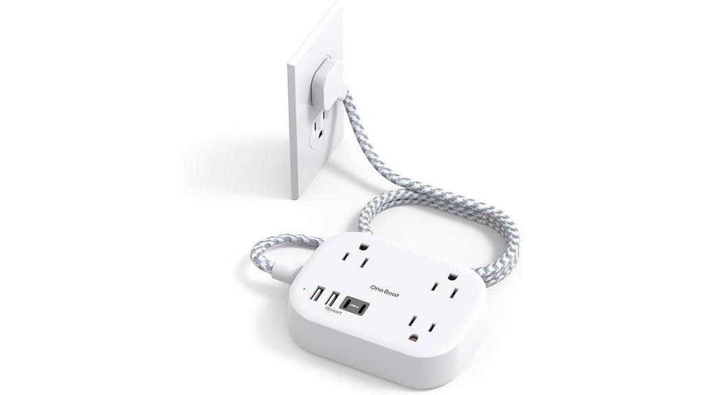 travel power strip for cruise ship with usb c