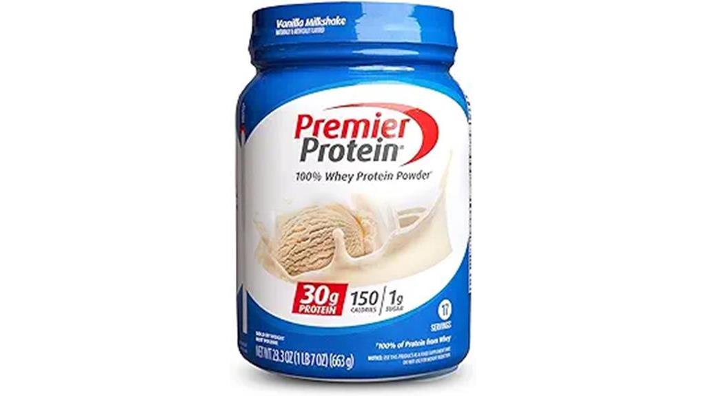 vanilla protein powder details