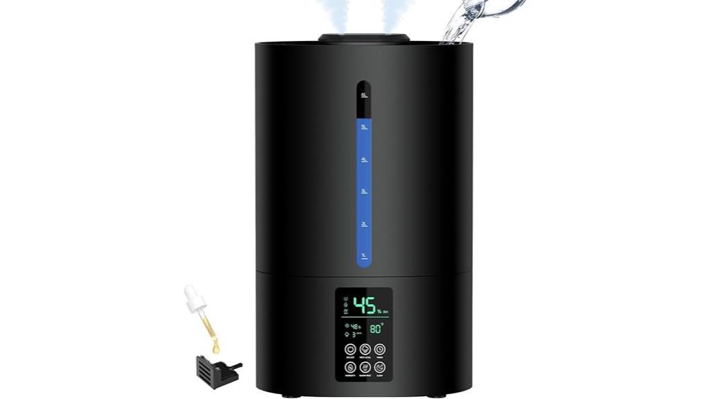 versatile 6l top fill humidifier