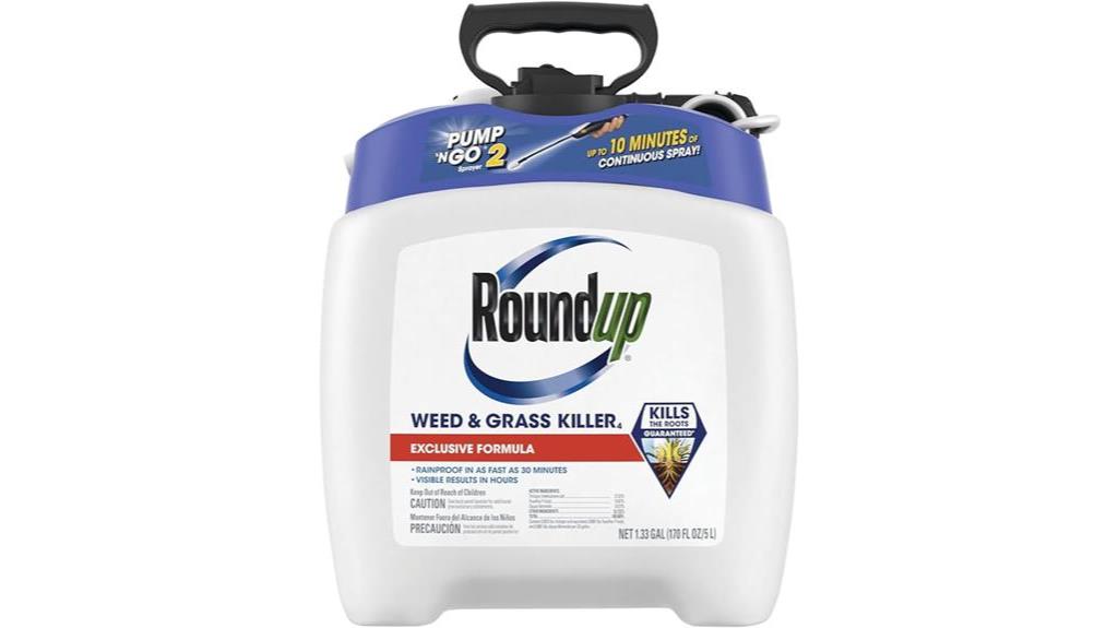 weed killer pump sprayer