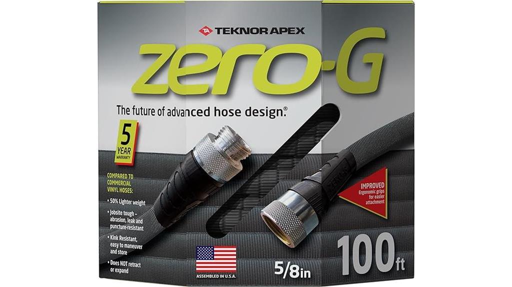 zero g garden hose gray