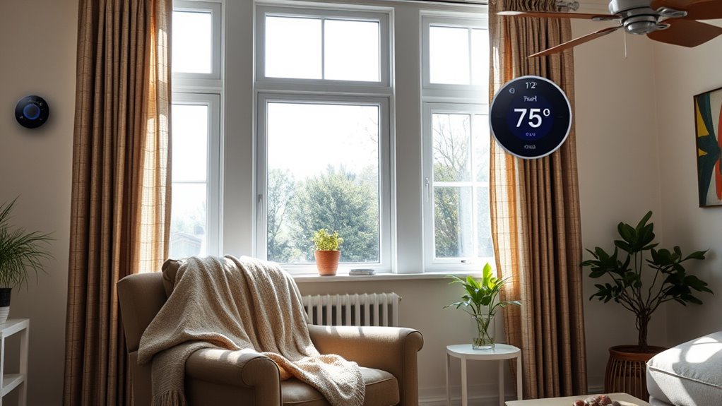 adjust thermostat use zoning