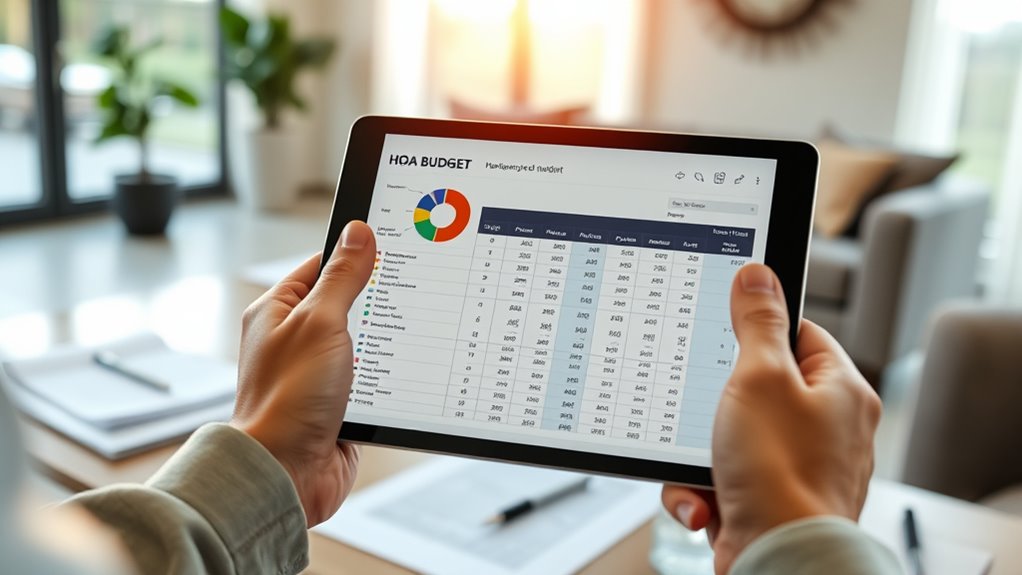 ask about community finances