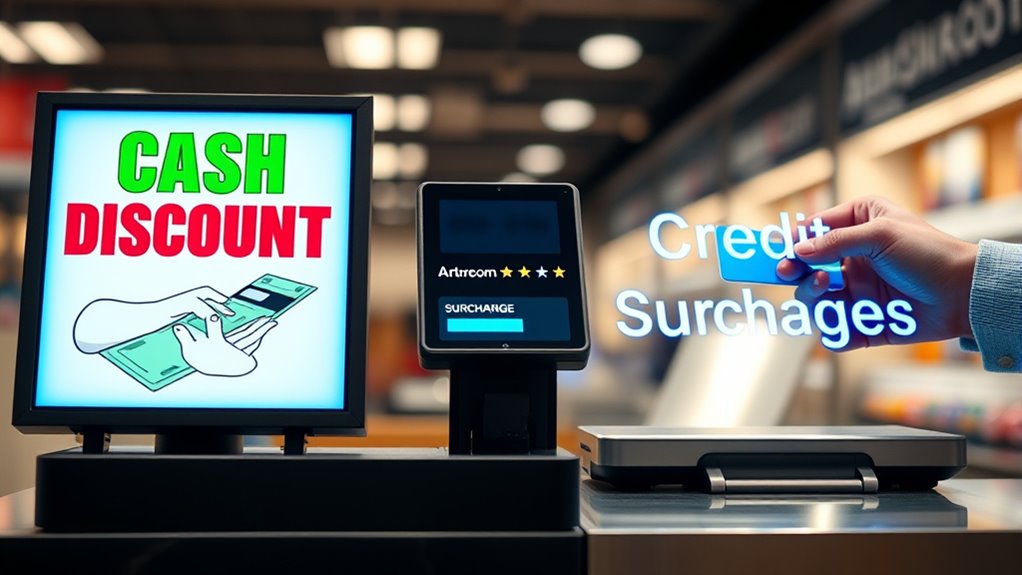 balancing discounts and surcharges