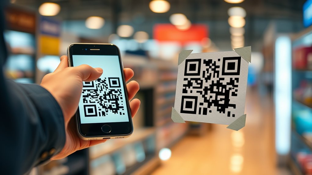 beware fake qr code tricks