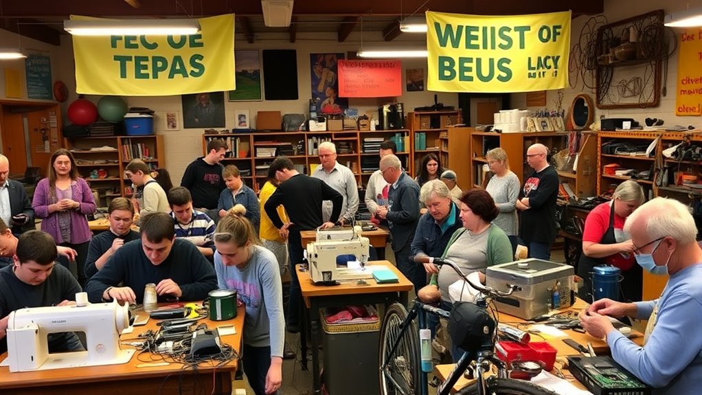 building community through repair