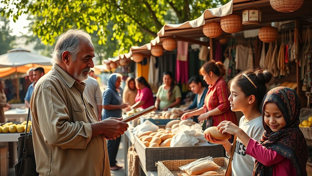 building trust through exchange