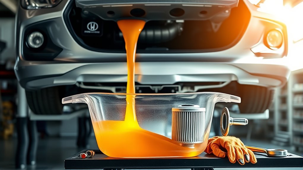 change oil and filter