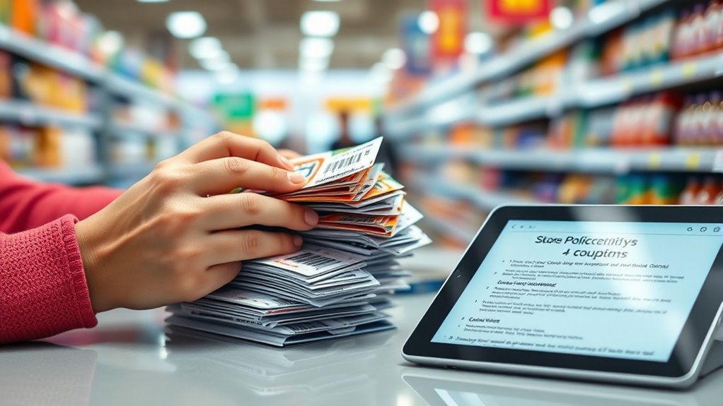 check store coupon policies