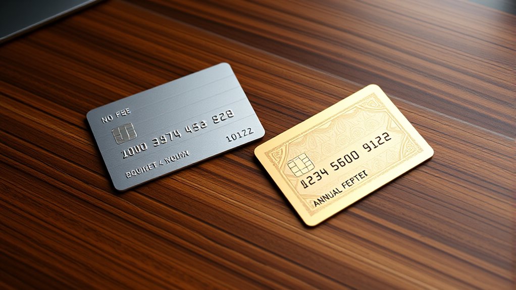compare card fee structures