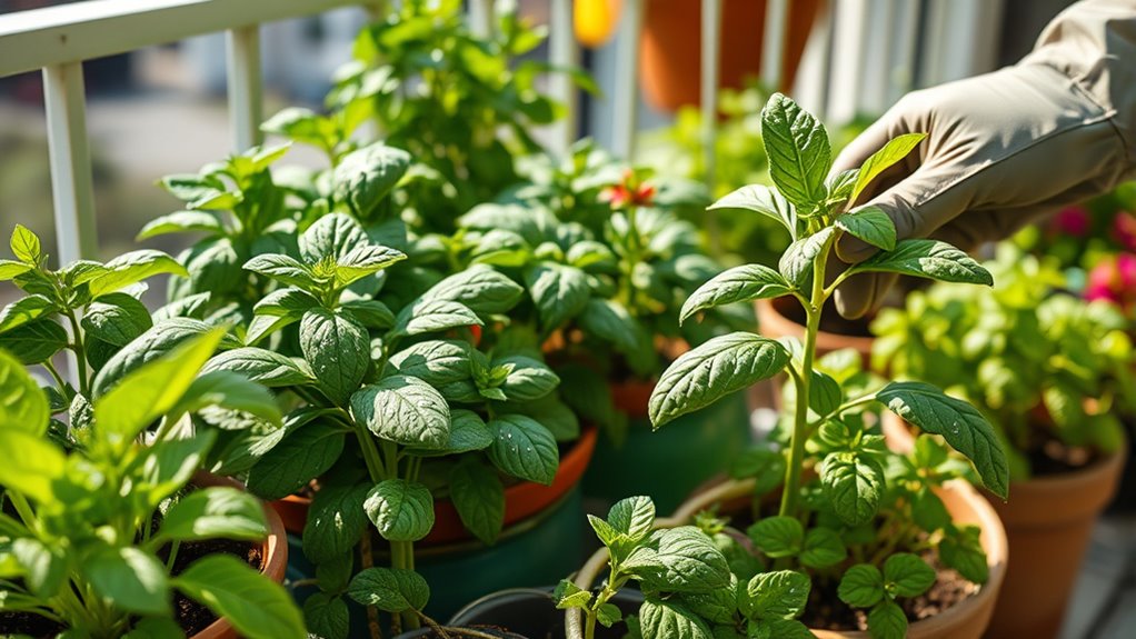 consistent watering and maintenance
