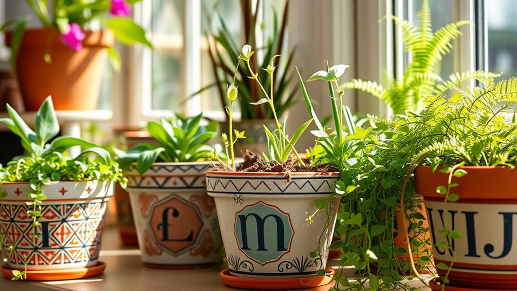 create personalized plant displays