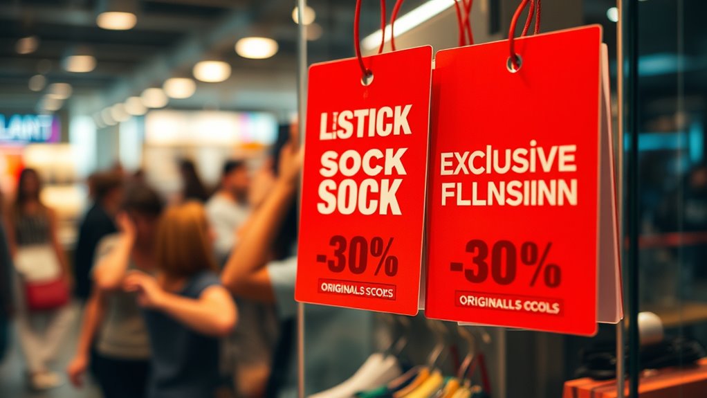 create urgency through scarcity