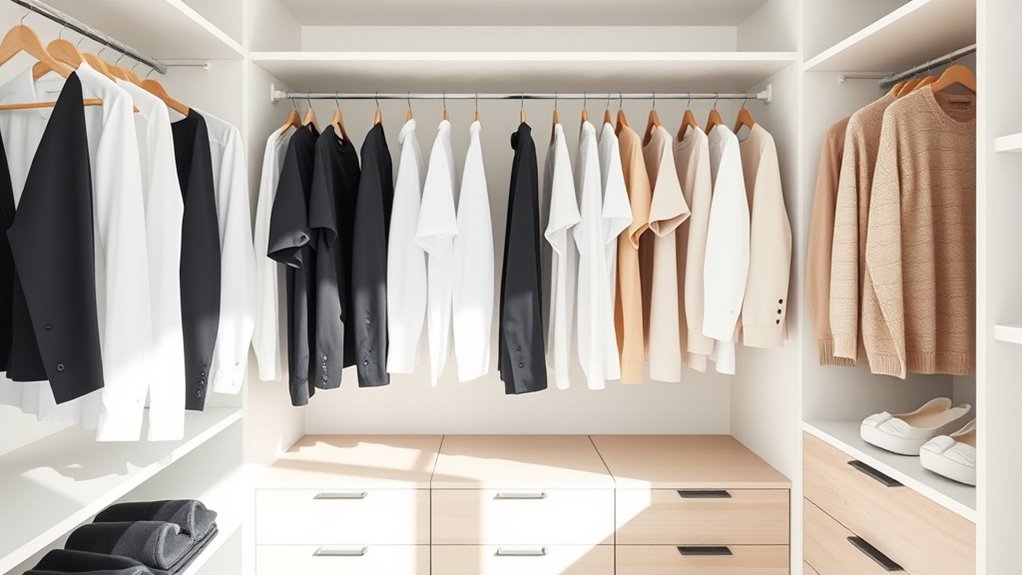 declutter categorize optimize storage