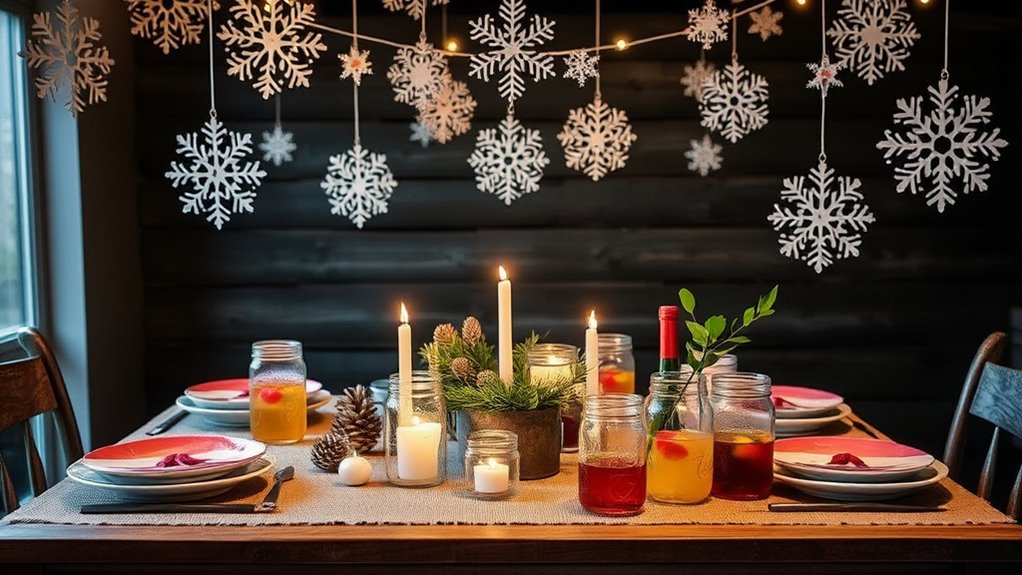 diy festive table decorations