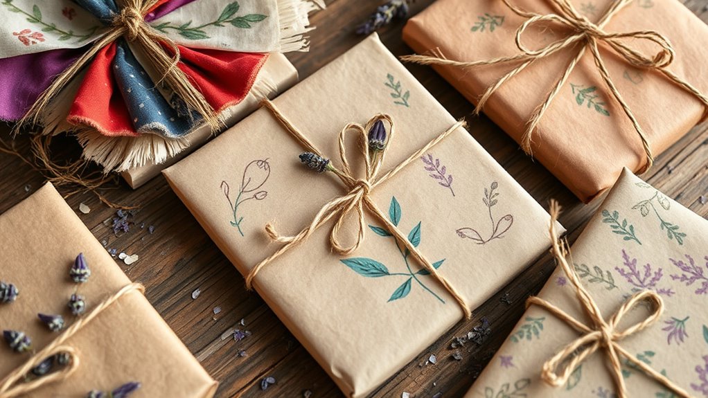 eco friendly handmade gift wrapping