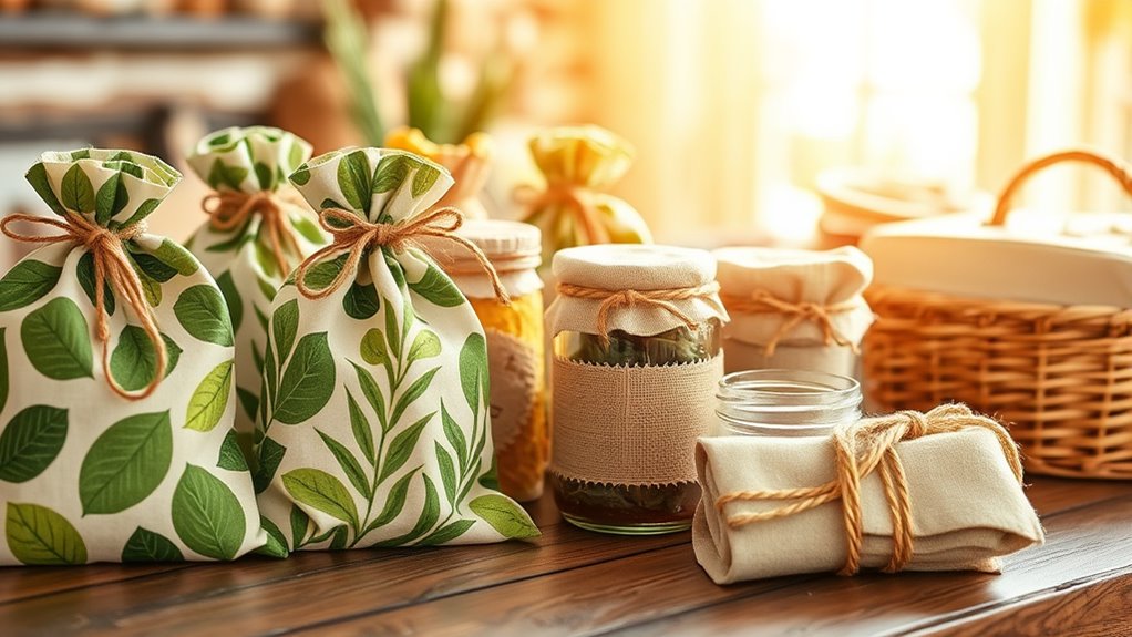 eco friendly reusable gift wrapping