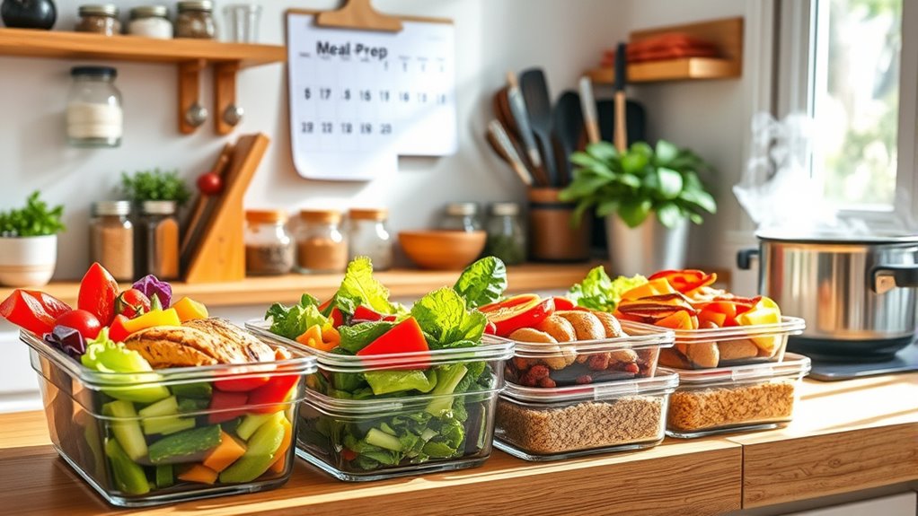 efficient healthy weekly routines