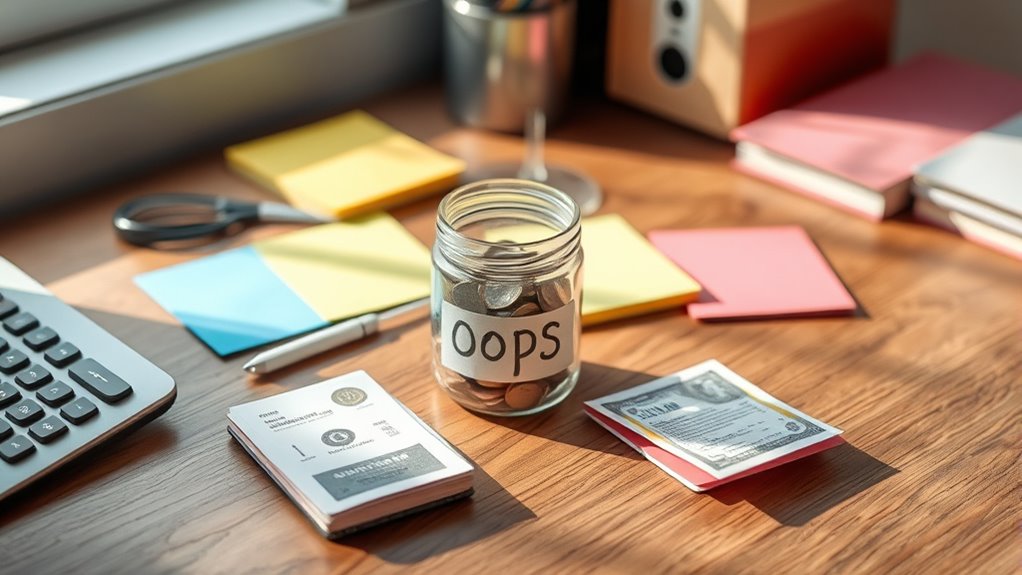 emergency fund for mistakes