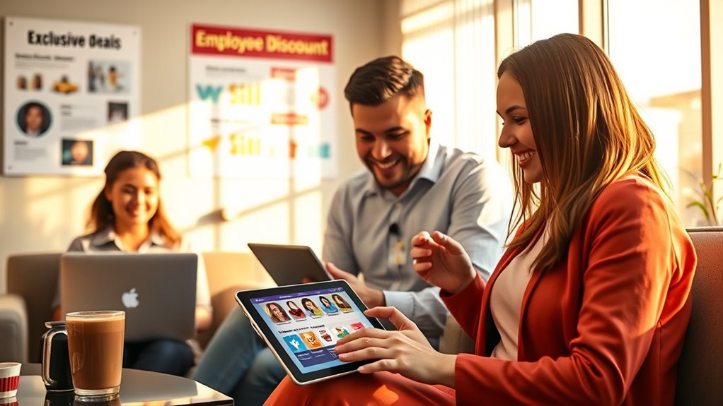 employee discount portal engagement