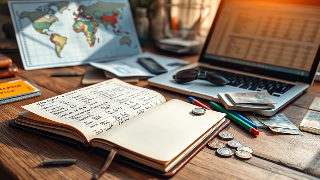 estimate travel expenses carefully