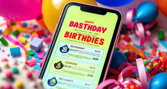 free restaurant birthday discounts