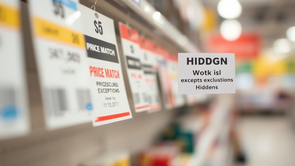 hidden store exclusion policies