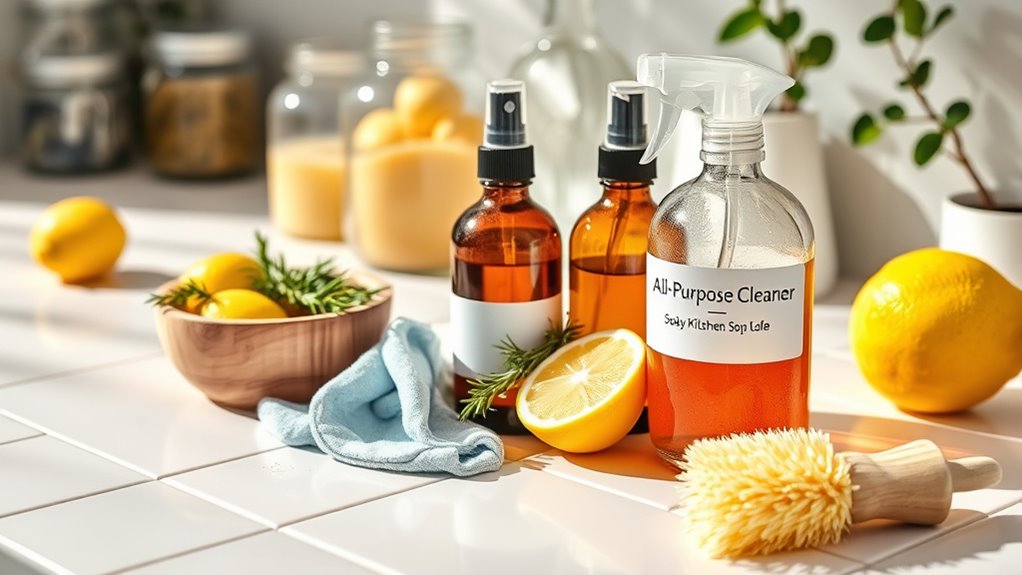 homemade versatile cleaning solutions