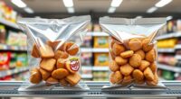 identify shrinking product sizes