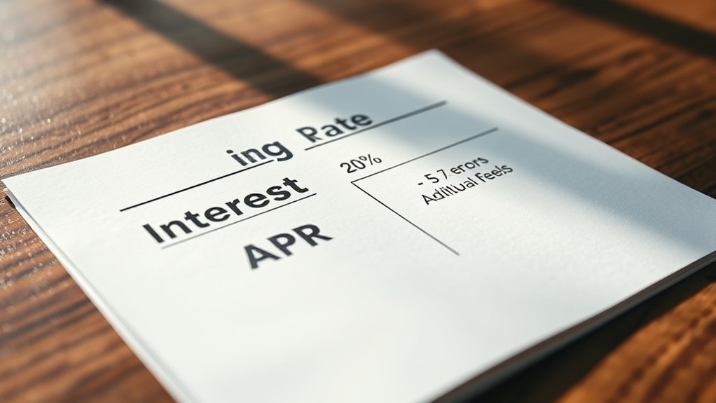 interest rate versus apr