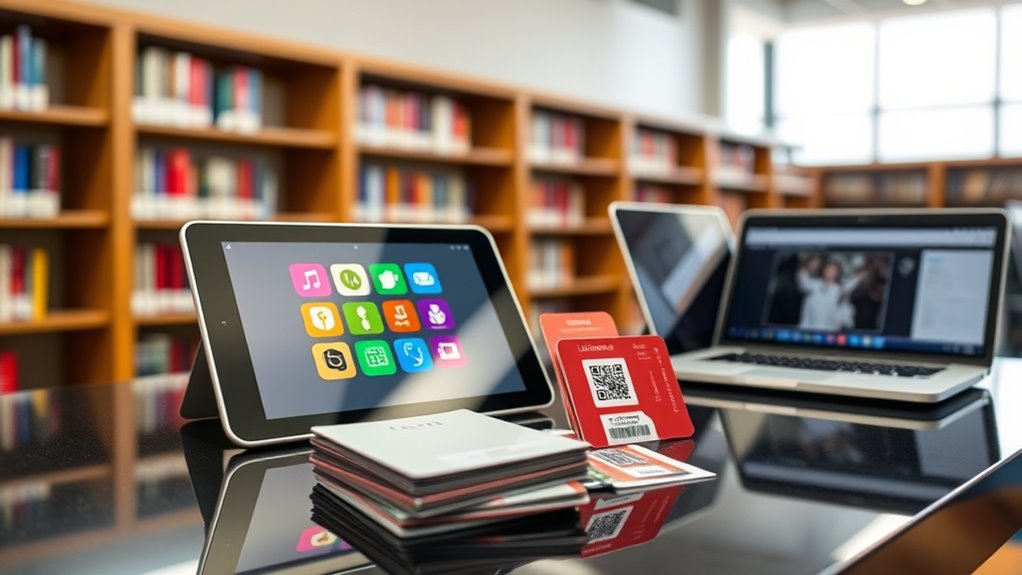 library digital resource access