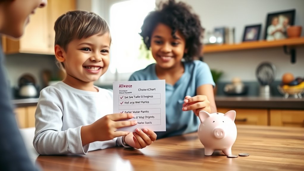 link chores to financial incentives