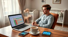 managing finances while off