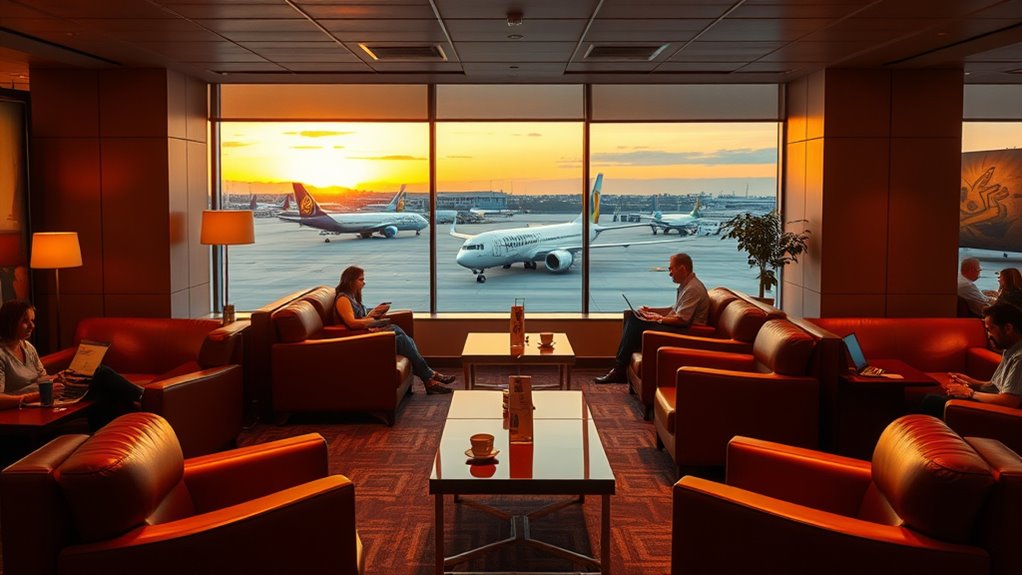 maximize lounge access benefits
