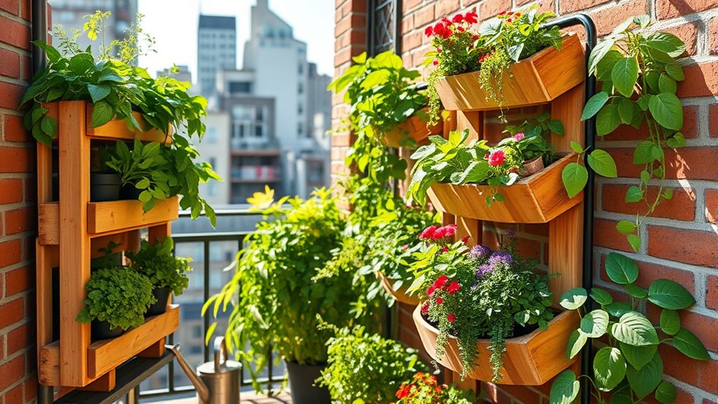 maximize space with vertical gardening