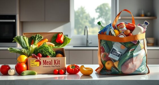 meal kit versus grocery costs