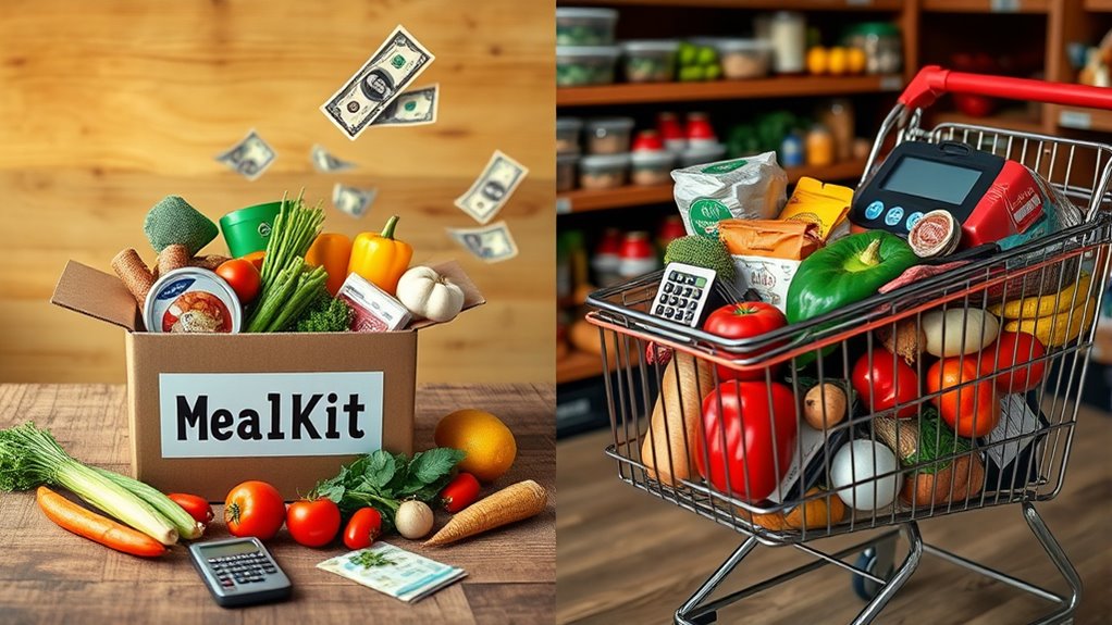 meal kits versus grocery savings