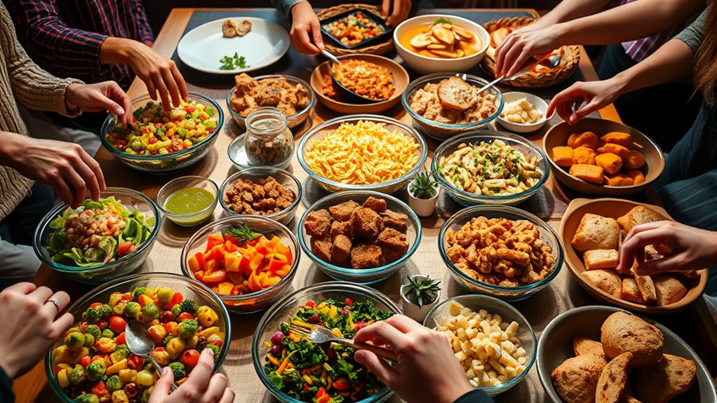 menu coordination for variety