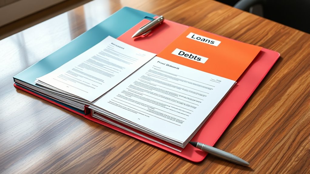 organize and access debt records