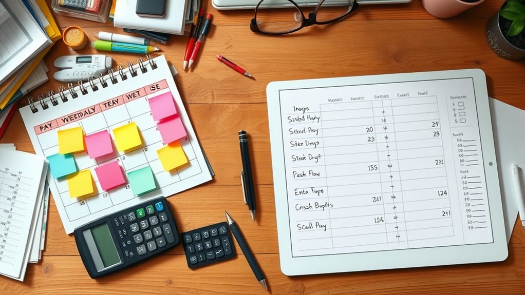 pay schedule affects budgeting