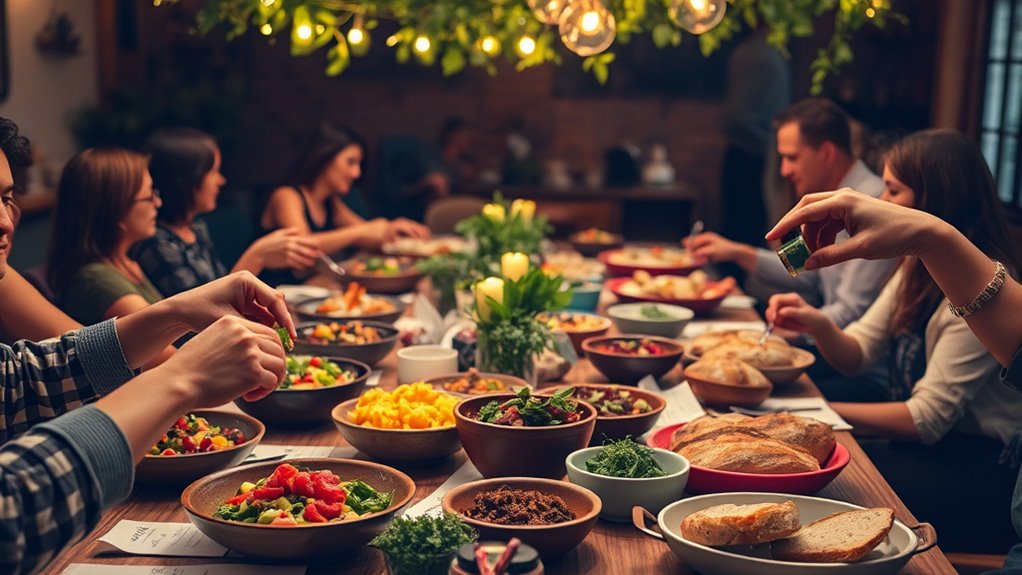 personalized creative potluck contributions