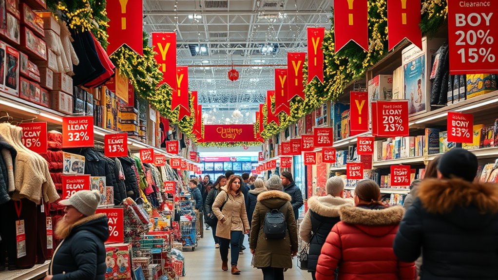 post holiday shopping discounts